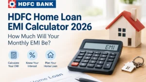 Read more about the article HDFC Home Loan EMI Calculator 2026: How Much Will Your Monthly EMI Be?
