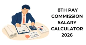Read more about the article 8th Pay Commission Salary Calculator 2026 – Fitment Factor, Expected Salary and Complete Guide